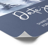 Ideen für die Nacht des Waldes. Date Jar Bridgame Poster (Ecke)