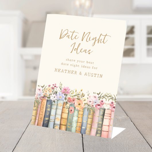 Ideen für die Nacht Sockelschild