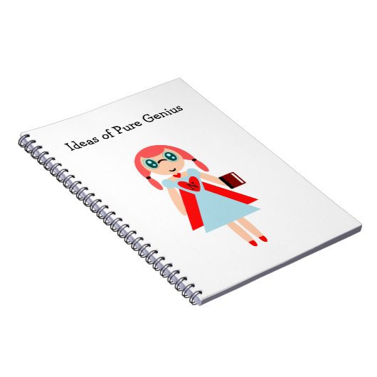 Ideen für ein Super-Nerd-Notebook mit reinem Genie Notizblock (Rechte Seite)