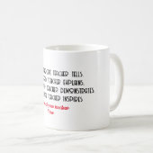 Ideen für einen großartigen Lehrer Kaffeetasse (VorderseiteRechts)