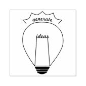 Ideen generieren gummistempel (Prägung)
