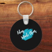 Ideen haben Motivierend Schlüsselanhänger deutlich (Vorderseite)