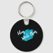 Ideen haben Motivierend Schlüsselanhänger deutlich (Rückseite)