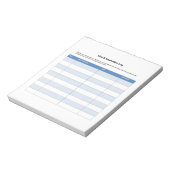 Ideen-Inspirations-Log Notizblock (Rotiert)