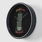 Ideen Kaffee-Uhr Uhr (Winkel)