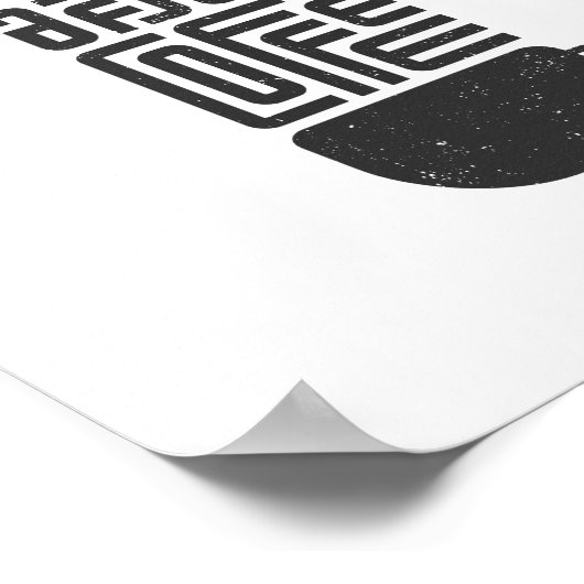 Ideen kommen nach dem Kaffee Moderner Kaffee Poster (Ecke)