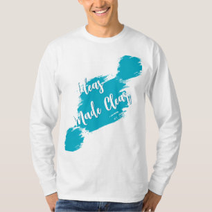 Ideen ließen lange Schlange T-Shir klar T-Shirt