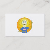 Ideen-Mann, Herr Bob Bright Visitenkarte (Rückseite)