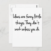 Ideen Postkarte (Vorne/Hinten)