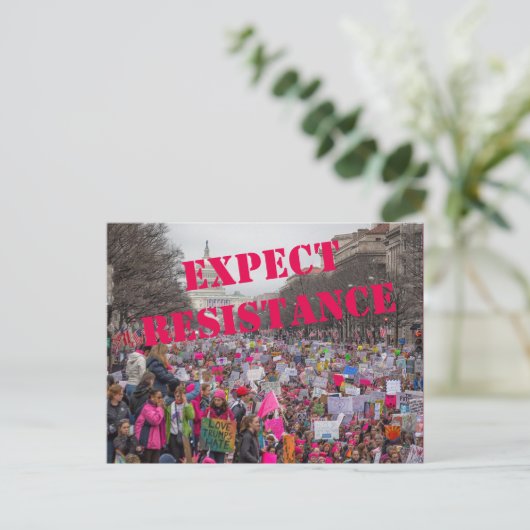 Ideen Trumps Postkarte (Stehend Vorderseite)