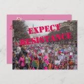 Ideen Trumps Postkarte (Vorne/Hinten)