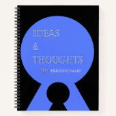Ideen und Gedanken Notizblock (Vorderseite)