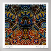 Ideen verändern - Dot Designs von Gina Poster (Vorne)