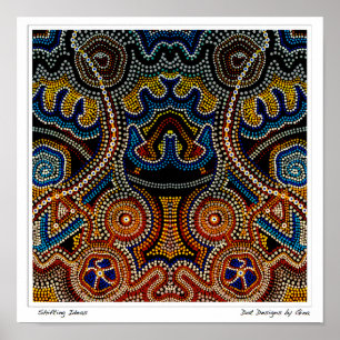 Ideen verändern - Dot Designs von Gina Poster