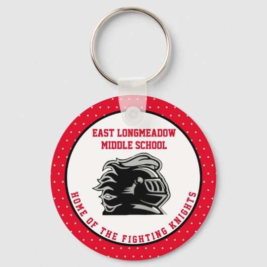 Ideen von PTO-Fundraisern für benutzerdefinierte M Schlüsselanhänger (Vorderseite)