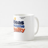 Ideen werden Wirklichkeit Kaffeetasse (VorderseiteRechts)
