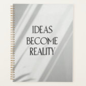 Ideen werden zum Reality Journal - Einfache Inspir Planer (Vorderseite)