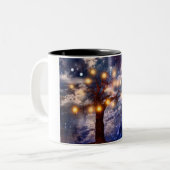 Ideenbaum Zweifarbige Tasse (Vorderseite Links)