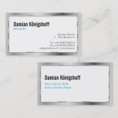 Ideengeber Visitententenkarte Visitenkarte (Vorne/Hinten)