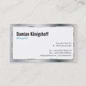 Ideengeber Visitententenkarte Visitenkarte (Vorderseite)