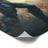 Ideenkonflikt: Kapitalismus gegen kommunistische P Poster (Ecke)