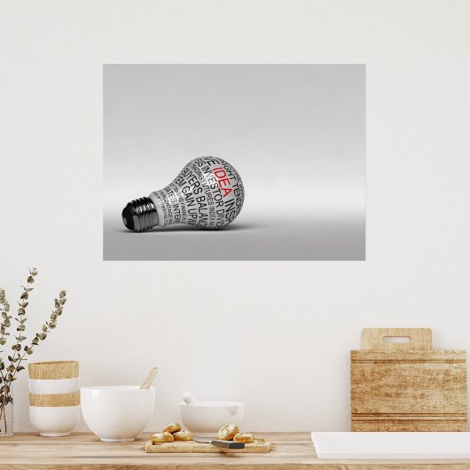 Ideenkonzept Poster (Küche)