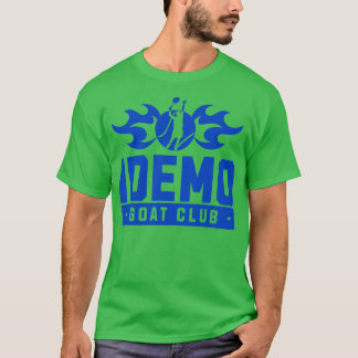 Idemo goat Tennis Club Fan Design T-Shirt