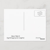 Iden des März Postkarte (Rückseite)