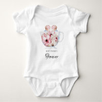 *~*Idene TWIN Sisters Baby T - Shirt Baby Rose