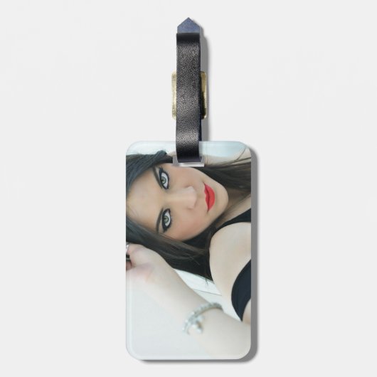 IDENTIFICADOR DE EQUIPAJE GEPÄCKANHÄNGER (Rückseite vertikal)