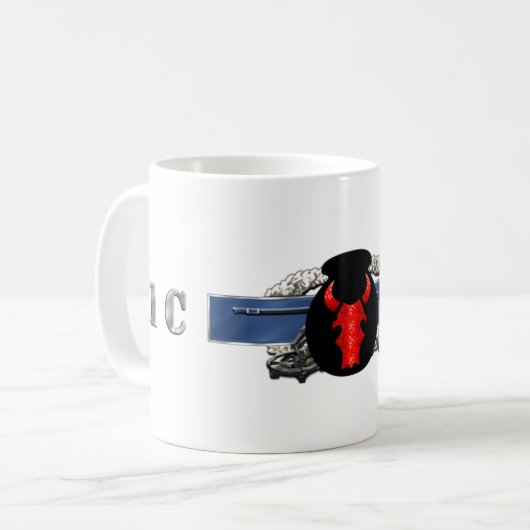 Identifikation DER INFANTERIE-11C 34. Kaffeetasse (Vorderseite Links)