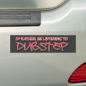 Identifikation eher hört zu Dubstep Autoaufkleber (Auf Auto)