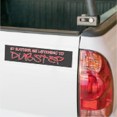 Identifikation eher hört zu Dubstep Autoaufkleber (Auf Lkw)