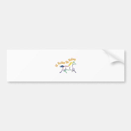 Identifikation eher reitet autoaufkleber (Vorne)