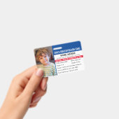 Identifikation einer Kind-ID-Notfallallergie Medic Ausweis (Handheld)