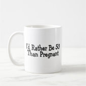 Identifikation ist eher 50 als schwanger kaffeetasse (Links)