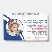 Identifikation mit Kindern Moderne Foto-ID Ausweis (Vorderseite)