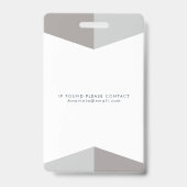 Identifikation von Frauen mit medizinischem Foto K Ausweis (Back)