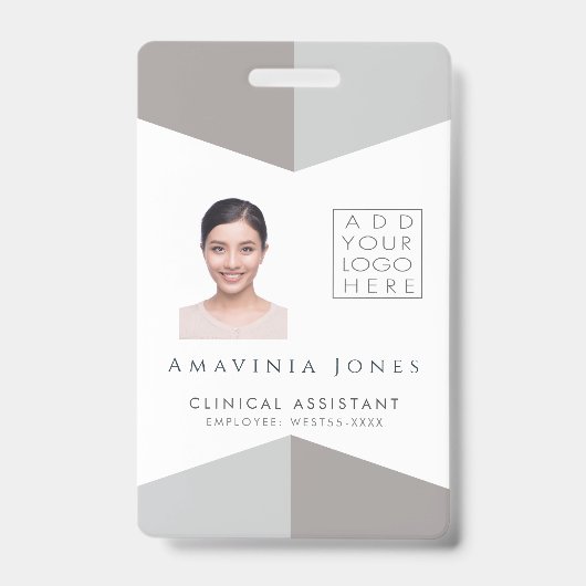 Identifikation von Frauen mit medizinischem Foto K Ausweis (Front)