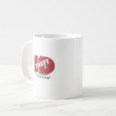 Identifikations-Diebstahl-Tasse - DSCMO Kaffeetasse (Vorderseite Links)