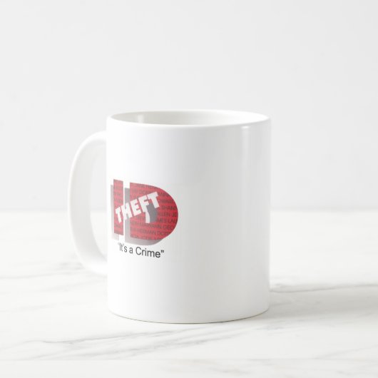 Identifikations-Diebstahl-Tasse - DSCMO Kaffeetasse (Vorderseite Links)