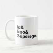 Identifikations-EgoSuperego | drei Teile der Kaffeetasse (Links)