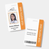 Identifikationsnummer des taktisch lizensierten Fo Ausweis (Front & Back)