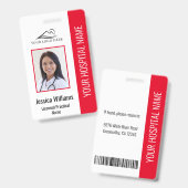 Identifikationsnummer des taktisch lizensierten Fo Ausweis (Front & Back)