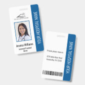 Identifikationsnummer des taktisch lizensierten Fo Ausweis (Front & Back)