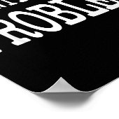 Identifiziere mich als ein Problem Lustiger sarkas Poster (Ecke)