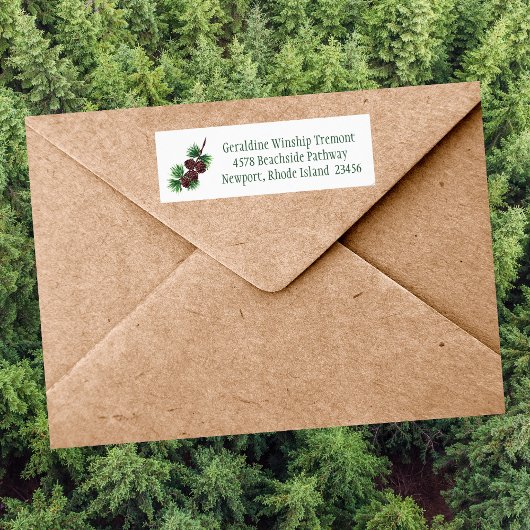 Identifizieren der Rücksendeadresse für Pinecone-F