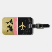 Identifizieren ihres Gepäcks Gepäckanhänger (Vorderseite horizontal)