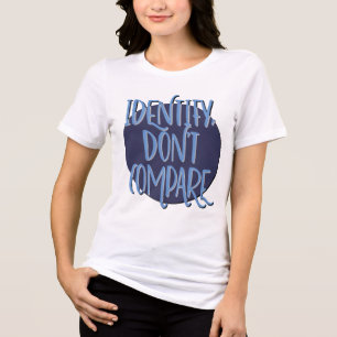 Identifizieren, nicht vergleichen 12 Step Erholu Tri-Blend Shirt