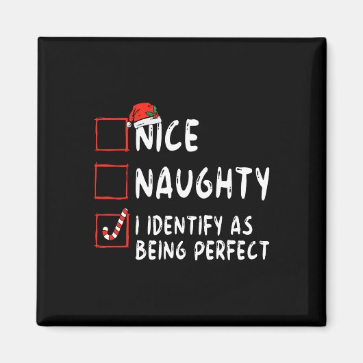 Identifizieren Sie sich als perfekte Fun Naughty N Magnet (Vorne)